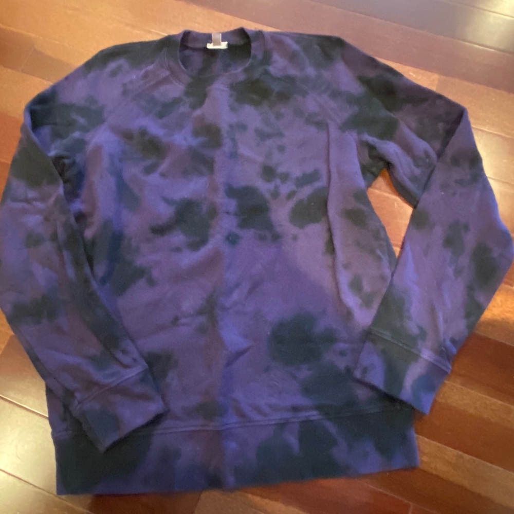 Vince Blue Tye Dye Sweatshirt M